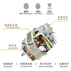 Exprimidor y licuadora multifuncional 6 en 1, potente Motor, Extractor comercial, mezclador de zumo fresco, Cafulong Juse Maker - Product Image 5