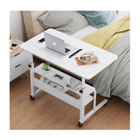 Kainice Bureau de direction haut de gamme Tables élévatrices en bois multifonctionnelles modernes PC Mobilier de bureau réglable en hauteur en métal