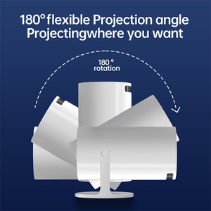 Projecteur portable intelligent HY300 Pro Plus, nouvelle arrivée, home cinéma, vidéo 720P 1080P 4K, Android 11.0, WIFI, <span class=keywords><strong>Quad</strong></span> Core, mini projecteur - Product Image 4