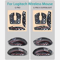 Bande antidérapante pour la souris de jeu sans fil Logitech G PRO X Superlight Superlight 2 avec absorption de la sueur