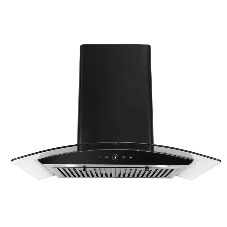 Auto clean copper kitchen Fashionable design high quality range hood