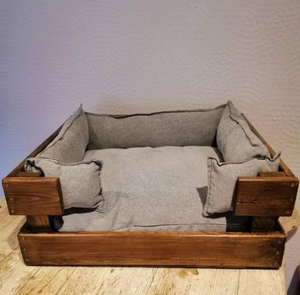 JUNJI Pet house or bed modern indoor Dog crate end table Dog Kennel Furniture other pet products wooden dog house