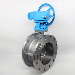 Vanne papillon manuelle à double action en acier moulé, à joint rigide, en acier inoxydable, pour le contrôle du trafic hydraulique, D343H-16C 120-425C - Product Image 5