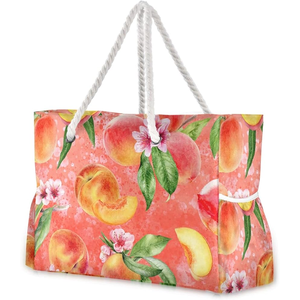 Bolsas de Mano Reutilizables de Lona de Algodón Orgánico con Logotipo Impreso Personalizado y Asa de Cuerda de Algodón - Product Image 2