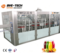 Machine de remplissage de jus 15000 BPH avec haute précision