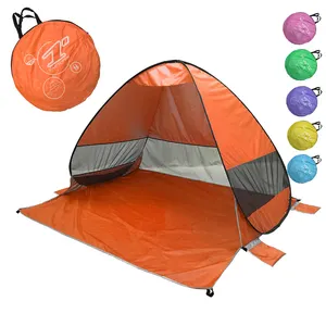 Groothandel dome tent rits-Oem Tenta Gemakkelijk Up Pop Up Outdoor Kicd Pop Up Dome Camping Outdoor Pop-Up Tent Voor Camping Waterdichte tent