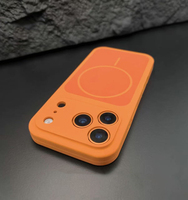 Casing Ponsel Silikon Cair Untuk IPhone 17 Pro Max 17 Air Akrilik Pengisian Daya Nirkabel Pelindung Anti Benturan