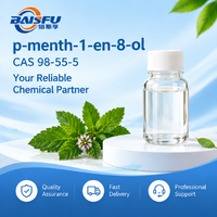 P-Menth-1-en-8-ol CAS 98-55-5 |   Alpha-Terpineol Ingrédient de Haute Pureté pour Arômes et Parfums, Utilisation Cosmétique, Détergente et Industrielle