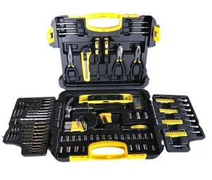 Conjunto de ferramentas de mão caixa de ferragem ferramentas domésticas reparação