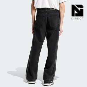 Pantalones Adicolor Denim Firebird Adidas Streetwear Casual con Botones Cargo Rectos para Hombre - Product Image 3