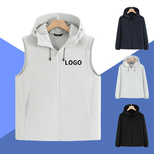 Veste de montagne en softshell personnalisée, doublée de velours épais, coupe-vent et imperméable, pour l'automne et l'hiver - Product Image 4