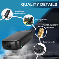 Chargeur de batterie rapide à vente chaude Lipo 12V 24V 36V 48V Alimentation Ebike Planche à roulettes électrique Chargeur de batterie au lithium avec CE Rohs