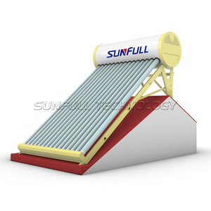 Máy Tập Nhiệt Năng Lượng Mặt Trời <span class=keywords><strong>Mini</strong></span> Không Áp Suất Bằng Thép Không Gỉ Máy Nước Nóng Hệ Thống Mái Nhà Để Tắm - Product Image 5