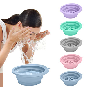Bazén Facial Frío al por Mayor con Tubos de Respiración para Estimular el Flujo Sanguíneo, Tazón de Hielo Facial para el Cuidado de la Piel con Tapa Antiolor, Recipiente de Hielo para la Cara - Product Image 1