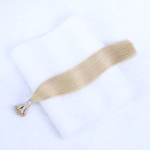 Extensiones de Cabello Nano Ring Rubio Claro, Cabello Humano Remy Liso para Mujer - Product Image 2