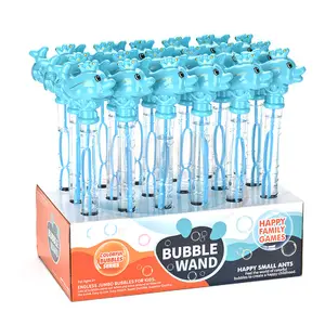 Sommers pielzeug Spaß Delphin Blase Wasser Bubble Stick Zauberstab mit Pfeife für Kinder Party Favor, Geburtstag, Hochzeit, Baby party