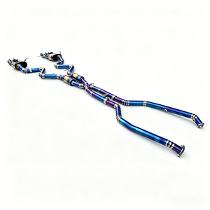 <span class=keywords><strong>Serie</strong></span> de titanio para BMW M3 E90 E92 E93 4.0L, escape con válvulas de aleación de titanio, mejora de rendimiento y potencia. - Product Image 3