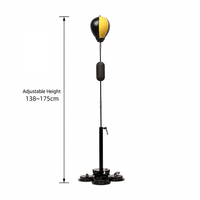 Ballon de boxe autoportant pour l'entraînement de réaction avec ventouse à vide peu encombrante
