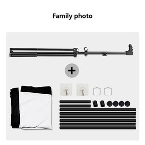 Pantalla de proyección plegable Topleo con trípode, pantalla de proyección portátil con soporte, pantalla de proyección de tela con elevación desde el suelo. - Product Image 2