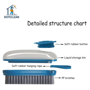 Super capacité de nettoyage ménage blanchisserie cuisine <span class=keywords><strong>vaisselle</strong></span> lavage de voiture automatique liquide ajout brosse avec éponge conception forme <span class=keywords><strong>savon</strong></span> - Product Image 4