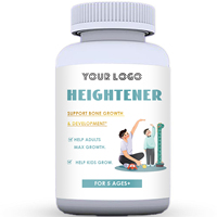 Capsules de soutien à la croissance osseuse Calcium Vitamine D3 K2 Magnésium Zinc Supplément à base de plantes pour la croissance en hauteur des adolescents