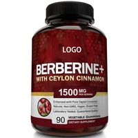 Capsules de berbérine HCL 1500 mg de qualité supérieure 2023 avec cannelle de Ceylan et CoQ10 pour adultes – Produits de beauté – Durée de conservation de 2 ans