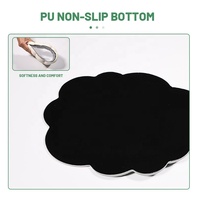 Tapis de bureau en PU imperméable en cuir nuage tapis de souris de jeu tapis de bureau de vitesse tapis de jeu tapis PC Gamer personnalisé pour le bureau