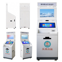 Kiosco de Impresión de Informes de Doble Pantalla para Hospital, Impresora A4 de Autoservicio con Lector de Tarjetas IC, Compatible con SDK, Kiosco Interactivo Táctil