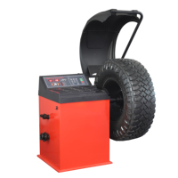 Équilibreuse de roues de haute qualité, machine d'équilibrage de roues, machine d'équilibrage de pneus à vendre