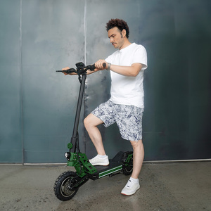 Rápido <span class=keywords><strong>42</strong></span> Kmh de largo alcance E Scooter 48V 800W Motor 10 pulgadas <span class=keywords><strong>El</strong></span> E-Scooter plegable todoterreno neumático Escooter Scooters <span class=keywords><strong>el</strong></span>éctricos para adultos - Product Image 2