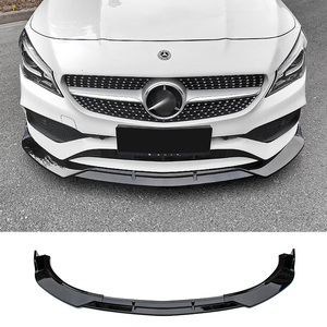 Divisor frontal de fibra de carbono para coche, labio delantero de plástico ABS para Mercedes CLA W118, C118, CLA200, CLA250, CLA45, AMG 2020, 2021, 2022, Refi - Product Image 2
