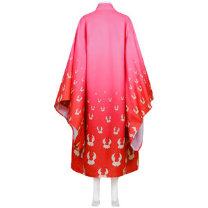 Costume de cosplay Kozuki Hiyori, style kimono japonais, 5 pièces, costume d'anime pour femmes adultes, impression en fibre de polyester - Product Image 4