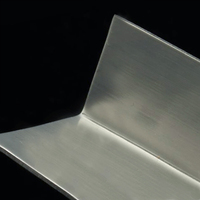 Profil Bentuk L Ekstrusi 6063 T5 6061 T6 Harga Batang Sudut Aluminium Per Kg