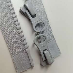 Pour <span class=keywords><strong>YKK</strong></span> 3 # 5 # <span class=keywords><strong>8</strong></span> # 10 #   <span class=keywords><strong>Fermeture</strong></span> <span class=keywords><strong>éclair</strong></span> à glissière double à double verrouillage automatique robuste, à ouverture bidirectionnelle, pour vêtements, sacs, chaussures et textiles de maison - Product Image 2