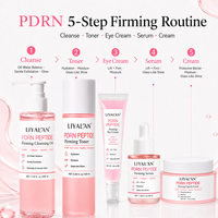 Tonique raffermissant aux peptides PDRN à marque privée, préparation cutanée avant sérum, texture à absorption rapide