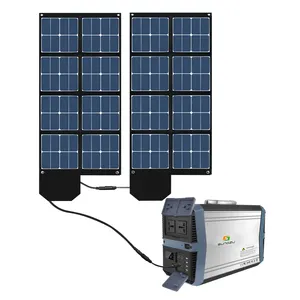 2018 جديد 1000W نظام الطاقة الشمسية مع 100W أو 200W مجموعة اللوحة الشمسية