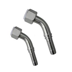 HEMBRA <span class=keywords><strong>RETA</strong></span> 45 90 ORFS SP SAE J516 Nuevos accesorios hidráulicos JIC Tubo roscado para <span class=keywords><strong>alta</strong></span> presión - Product Image 5