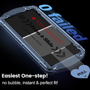 ชุดติดตั้งฟิล์มกันรอยกระจกนิรภัยใส HD คุณภาพสูงแบบไร้ฝุ่น 2 แพ็ค สำหรับ <span class=keywords><strong>iPhone</strong></span> 17 <span class=keywords><strong>18</strong></span> Samsung - Product Image 3