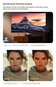 2025 Xgimi S6 Chiếu 4K, Ánh Sáng Kép 500 Nits Lux Thông Minh Rạp Chiếu Phim Gia Đình Chiếu Với Đầy Đủ Tự Động Memc 3D 80W Loa Beamer 3D - Product Image 3