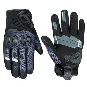 Autres accessoires pour moto, gants de moto ventilés en maille, compatibles avec les écrans tactiles, antidérapants pour l'été - Product Image 1