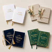 Livre de Vœux de Mariage Personnalisé à Couverture Rigide, Journal de Signature des Invités pour Lui et Elle, Bord Doré, Logo en Feuille d'Or, Impression Souvenir, Kraft, 100 Feuilles