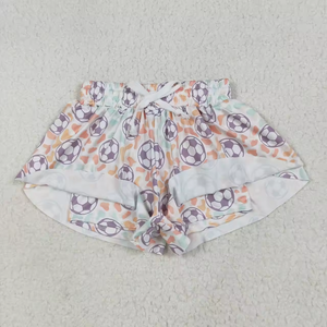 Shorts respirants colorés à imprimés léopard avec nœuds pour bébés filles, vêtements pour enfants en gros - Product Image 6
