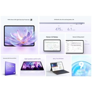 Tablet Honor Pad V9 WIFI de 11.5 pulgadas IPS, 8+256 GB, Dimensity 8350, 10100 mAh, con envío por FedEx - Product Image 3