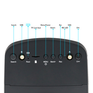 EV800D 5.8G 4.9G 40CH Casque d'écoute 5 pouces HD DVR Diversity FPV Lunettes W/ 25-1300mW Switchable FPV Transmitter VTX pour RC FPV Drone - Product Image 4