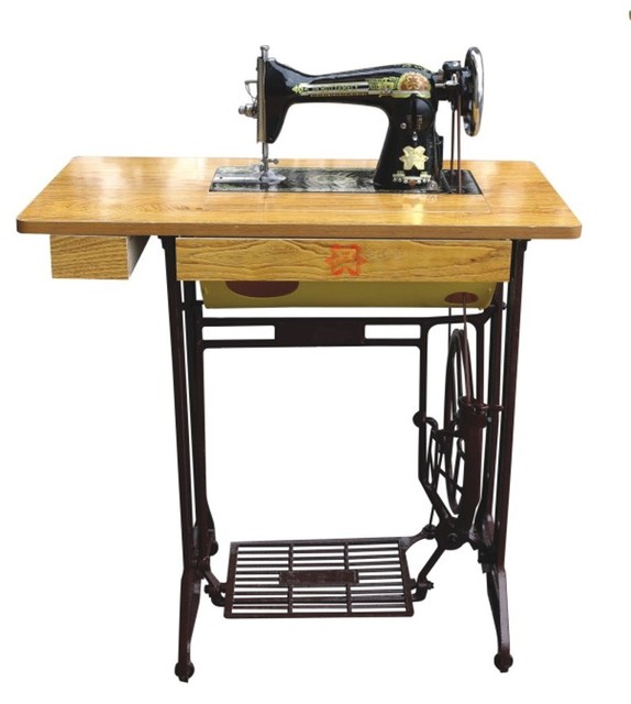 Household Sewing Machine Manual Sewing Machines Commercial Apparel Industries Table Stand Pedal Foot Industrial Sewing Machine