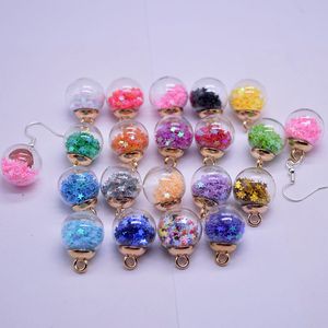 Kristal Bintang Lima Bola Kaca Liontin Grosir Diy 16Mm Kaca Pesona Liontin untuk Anting Kalung Membuat Perhiasan - Product Image 3