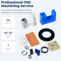 Pièces usinées CNC sur mesure en aluminium, acier inoxydable, laiton – Usine OEM avec 15 ans d'expérience, précision +/-0,01 mm, sans MOQ, devis rapide