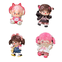 Peluche personnalisée Kpop Idol, jouet en peluche 10cm 15cm 20cm, poupée debout, fabrication OEM, mini