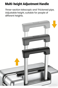 Valise à roulettes MGB OEM ODM 20 pouces en ABS rigide avec serrure TSA, roues silencieuses à 360°, grande capacité de rangement, portable pour les voyages - Product Image 3