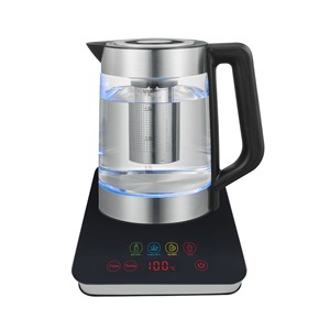 <span class=keywords><strong>Bollitore</strong></span> <span class=keywords><strong>Elettrico</strong></span> in Vetro <span class=keywords><strong>con</strong></span> Display Digitale e <span class=keywords><strong>Infusore</strong></span> Rimovibile, Mantenimento Costante della Temperatura, per Uso Domestico - Product Image 2